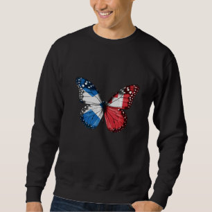 Scottish Togan Flag Butterfly Sweatshirt