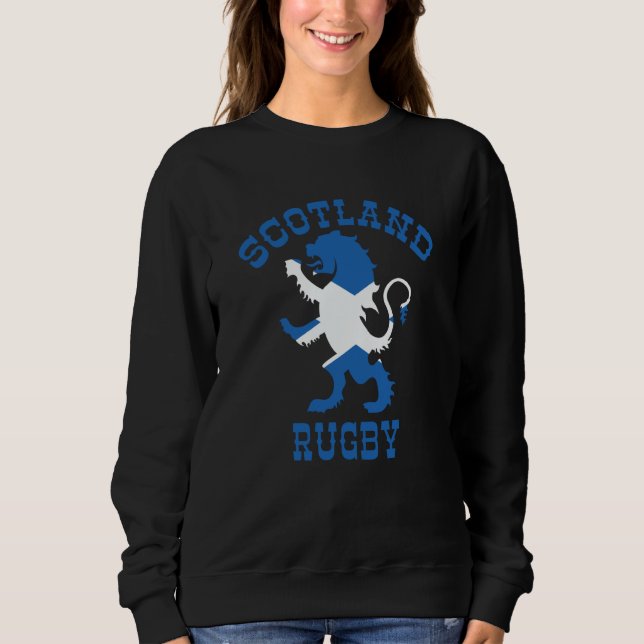 Scottish Uk Scotland Rugby Sweatshirt (Front)