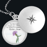 Scottish Wedding Souvenirs, Gifts, Giveaways Locket Necklace<br><div class="desc">Click our store to see all our designs for all the matching printed material for Celtic and Scottish weddings, traditions and ideas, including engagement party, save the day and wedding invitations, table cards, candles, guest books and banners etc and also favour boxes, keychains, magnets, cards, chocs, charms, necklaces, and watches...</div>