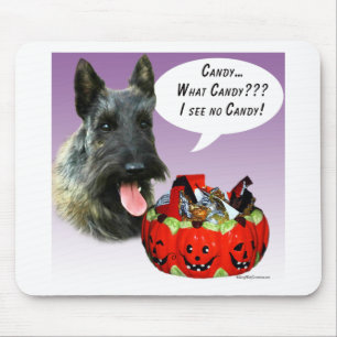 ScottishTerrier Halloween Candy Mouse Pad