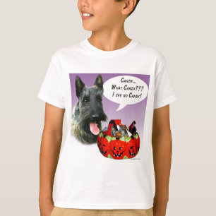 ScottishTerrier Halloween Candy T-Shirt