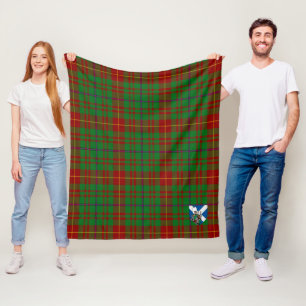 Scotts Fulton Tartan Plaid Fleece Blanket