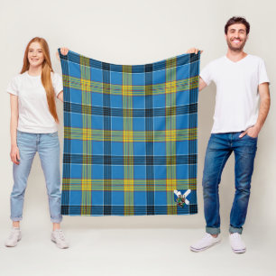 Scotts Laing Tartan Plaid Fleece Blanket