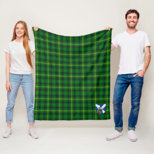 Scotts MacArthur Tartan Plaid Fleece Blanket