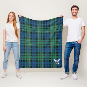 Scotts MacCallum Ancient Tartan Plaid Fleece Blanket