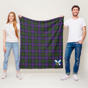 Scotts MacCallum of Berwick Tartan Plaid Fleece Blanket
