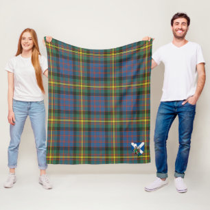 Scotts MacSporran Tartan Plaid Fleece Blanket