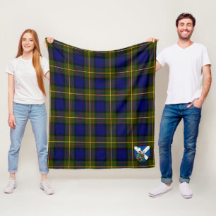 Scotts Muir Tartan Plaid Fleece Blanket