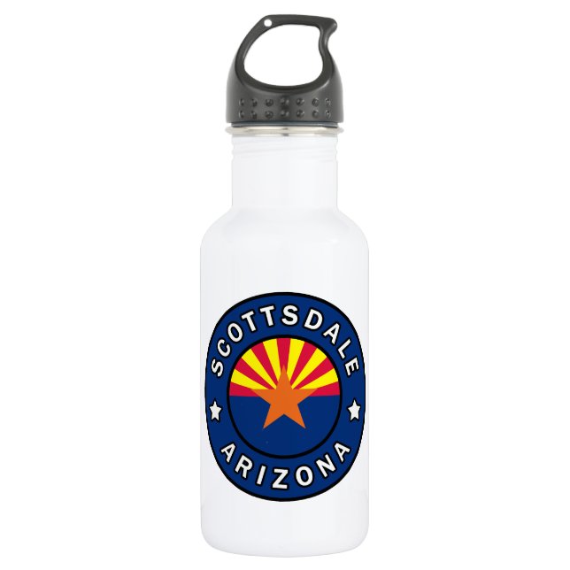 Scottsdale Arizona 532 Ml Water Bottle (Front)