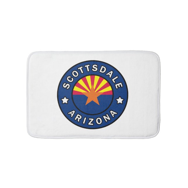 Scottsdale Arizona Bath Mat (Front)