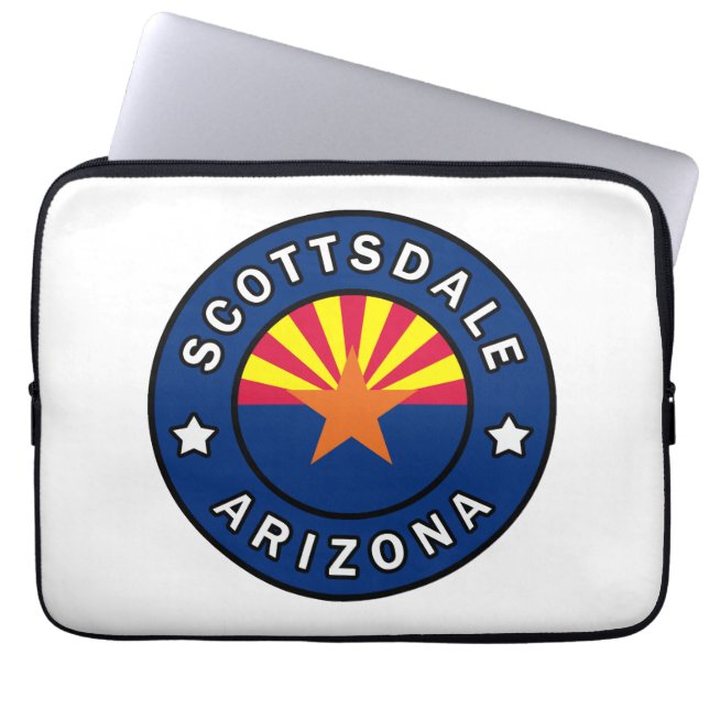 Scottsdale Arizona Laptop Sleeve (Front)