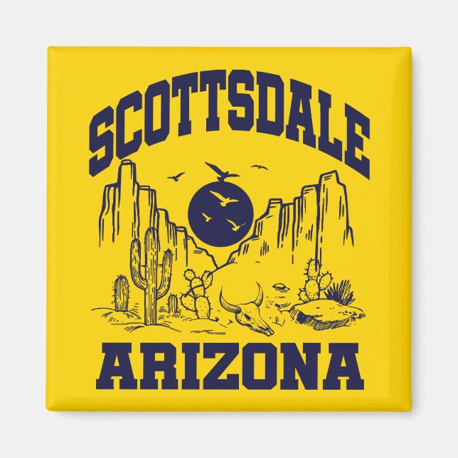 Scottsdale,Arizona Magnet (Front)