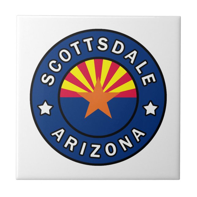 Scottsdale Arizona Tile (Front)