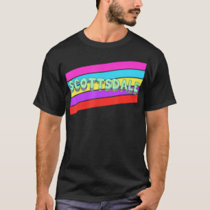 Scottsdale Arizona Vintage Retro Throwback Gift T-Shirt
