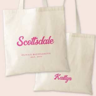 Scottsdale Bachelorette Party Personalised Tote