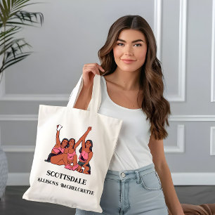 Scottsdale cowboy  bachelorette party tote bag