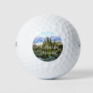 Scottsdale Succulent Sunset Golf Balls