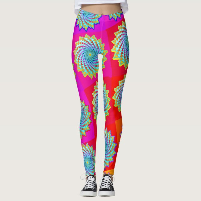 Scottsdale Sunflower Leggings (Front)
