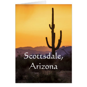 Scottsdale sunset before the storm. Scottsdale, Ar