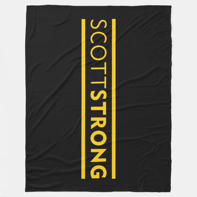 SCOTTSTRONG FLEECE BLANKET (Front)