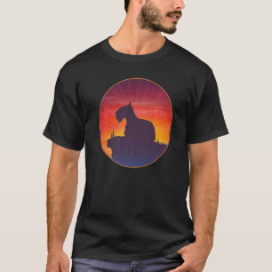 Scotty Dog Aberdeen Terrier Dog Breed  4 T-Shirt