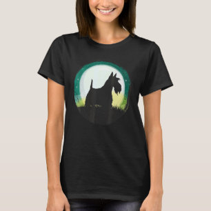 Scotty Dog Aberdeen Terrier Retro T-Shirt