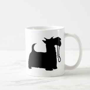 Scotty Dog and Leash Coffee Mug