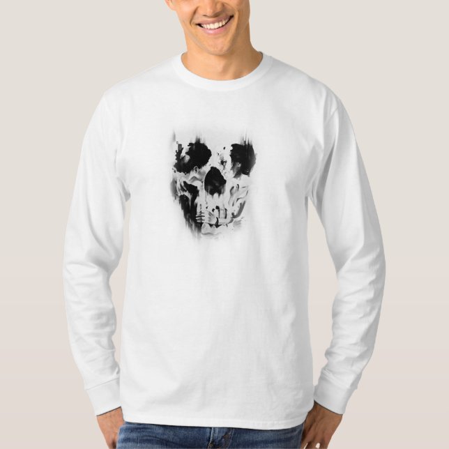 Scotty Mac love skull 2 T-Shirt (Front)