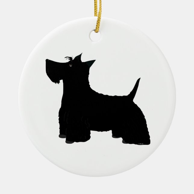 Scotty Ornament (Front)