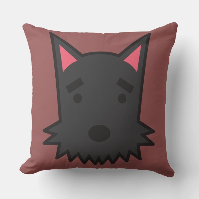 Scotty Pillow (Front)