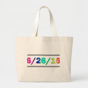 SCOTUS Date Large Tote Bag