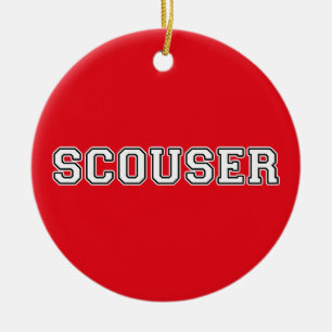 Scouser Ceramic Tree Decoration