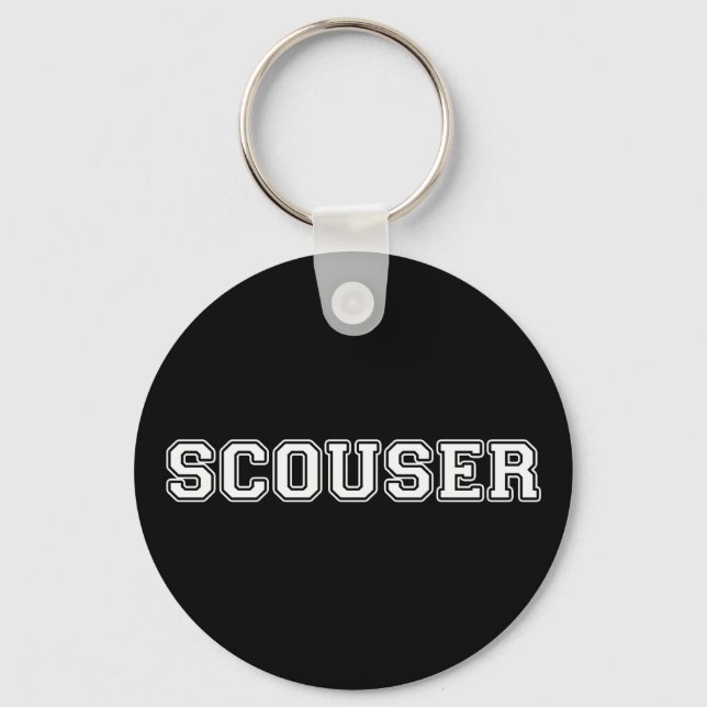 Scouser Key Ring (Front)