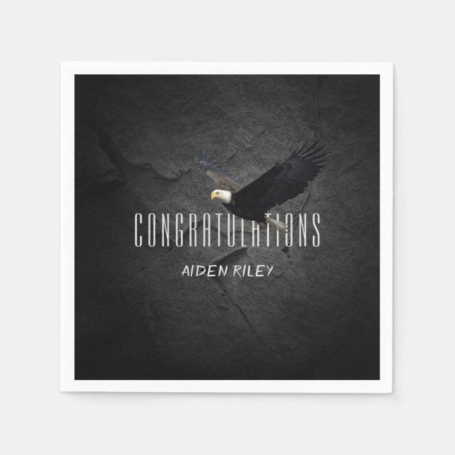 Scout Congratulations Party Napkin (Front)