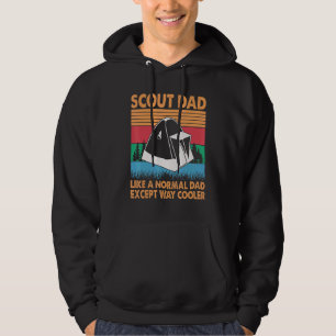 Scout Dad Way Cooler Than Normal Dad Scouting Hoodie