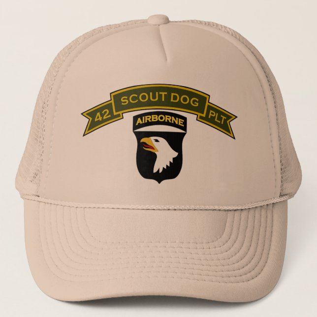 Scout Dog Platoons Trucker Hat (Front)