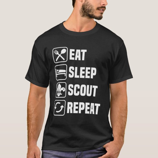 Scout Everyday funny scouting gift T-Shirt (Front)