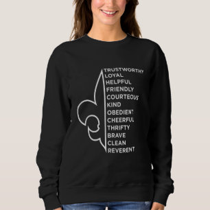 Scout Law Scouting Novelty Sweatshirt