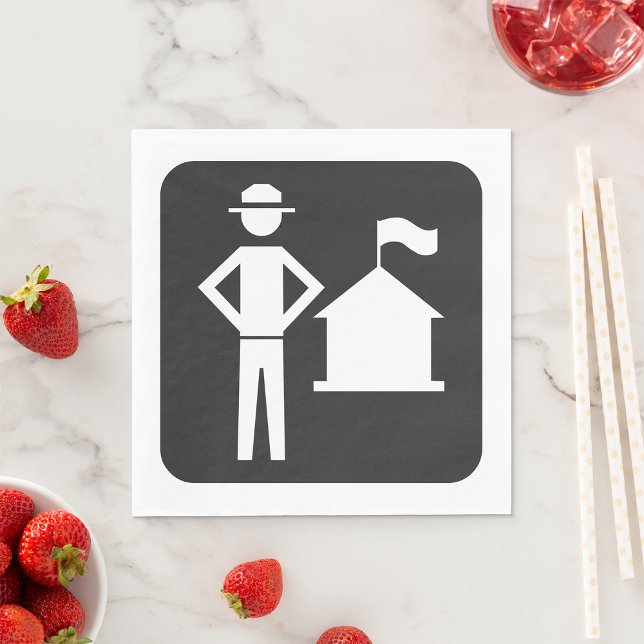 Scout Leader Paper Napkins (Creator Uploaded)