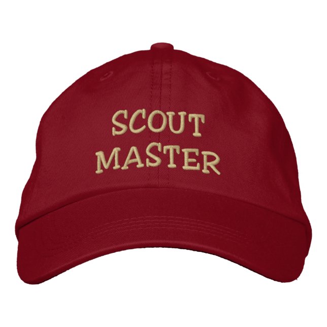 SCOUT MASTER hat (Front)