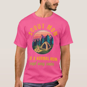 Scout Mum Scouting Troop Leader Boys Girls Camping T-Shirt
