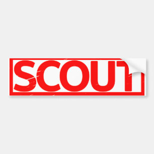 Scout Stamp Bumper Sticker