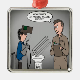 Scout Welding Metal Tree Decoration