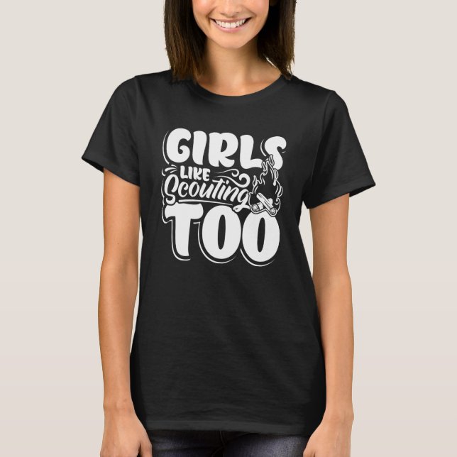 Scouting Apparel Scout Nature Outdoor for Women Gi T-Shirt (Front)