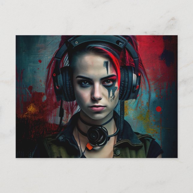 Scouting Girl Postcards (Front)