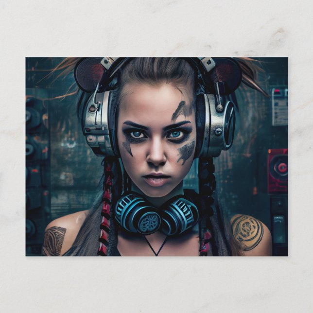 Scouting Girl Postcards (Front)