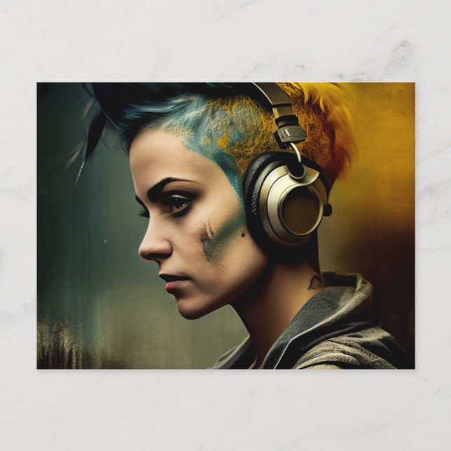 Scouting Girl Postcards (Front)