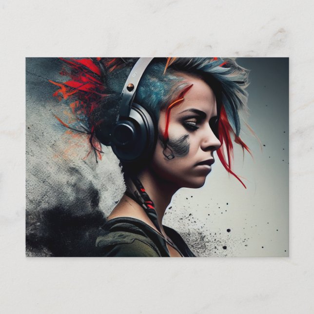 Scouting Girl Postcards (Front)