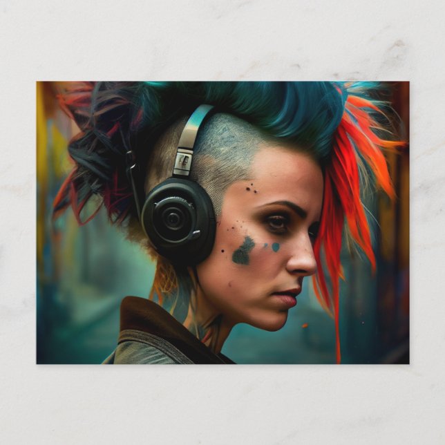 Scouting Girl Postcards (Front)