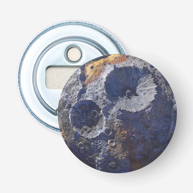 Scouting Mission to Asteroid 16 Psyche Bottle Opener (Front)